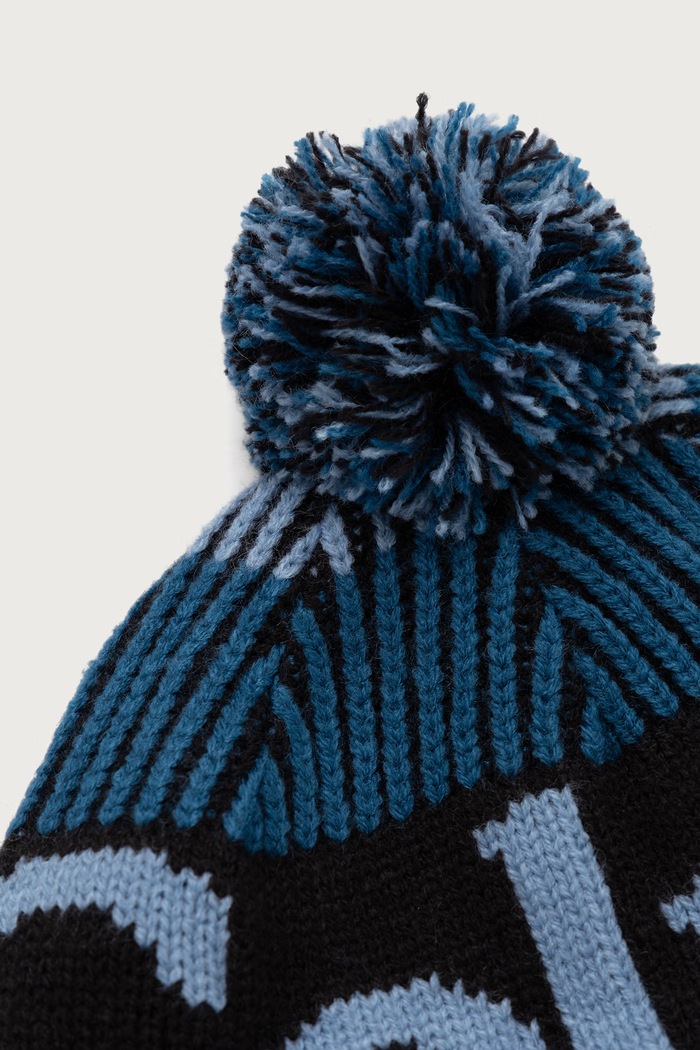 Columbia Czapka z pomponem dziecięca Youth Polar Powder 2137311 niebieski AW25