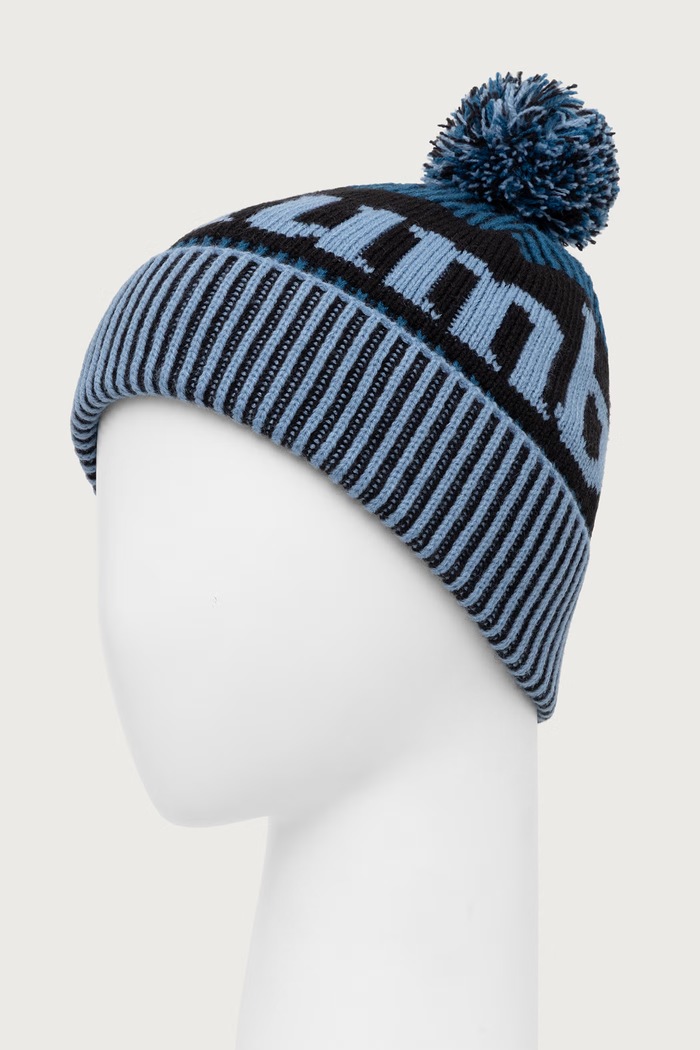 Chłopiec Columbia Czapka z pomponem dziecięca Youth Polar Powder 2137311 niebieski
