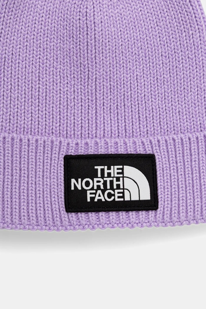 Băieți The North Face căciulă copii KIDS TNF LOGO BOX CUFFED BEANIE NF0A8CGUQZI1 violet