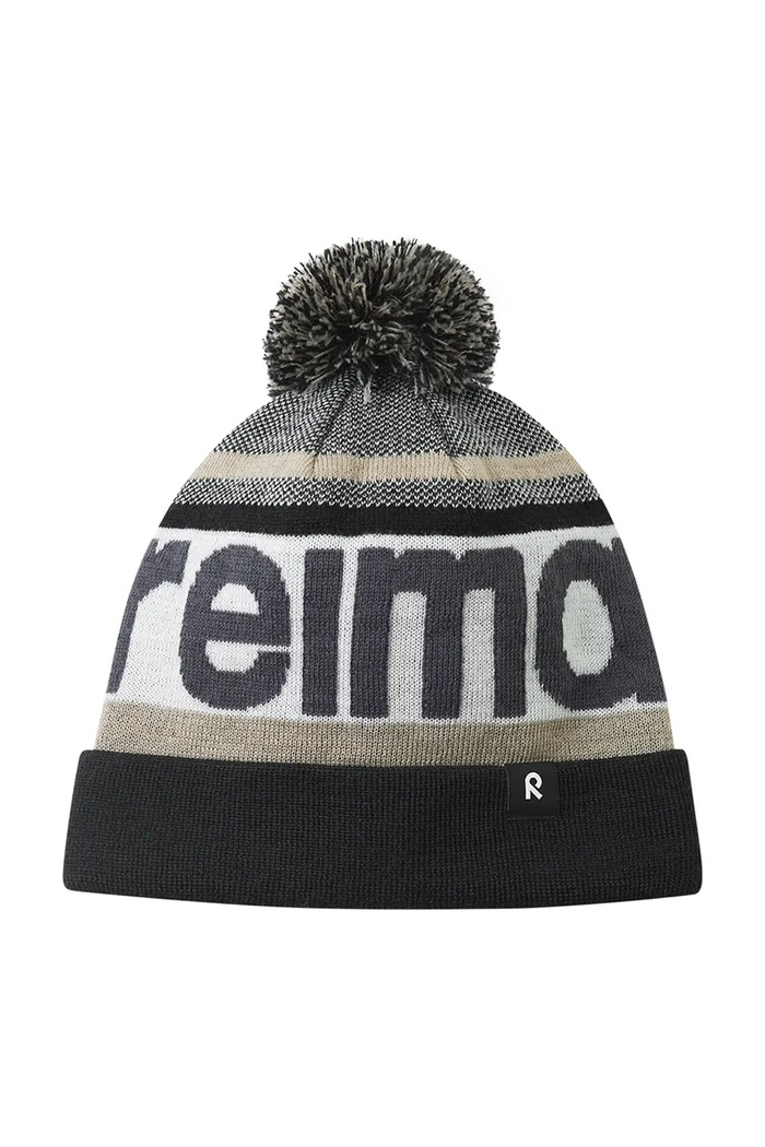 Reima cappello con lana per bambini Taasko 5300058B.9BYA nero AW25