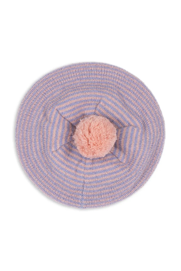 Konges Sløjd beretă copii BERLE KNIT BERET uni violet KS103716.9BYA