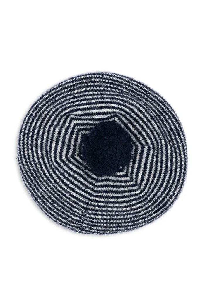 Konges Sløjd beret dziecięcy BERLE KNIT BERET pozostałe granatowy KS103716.9BYA