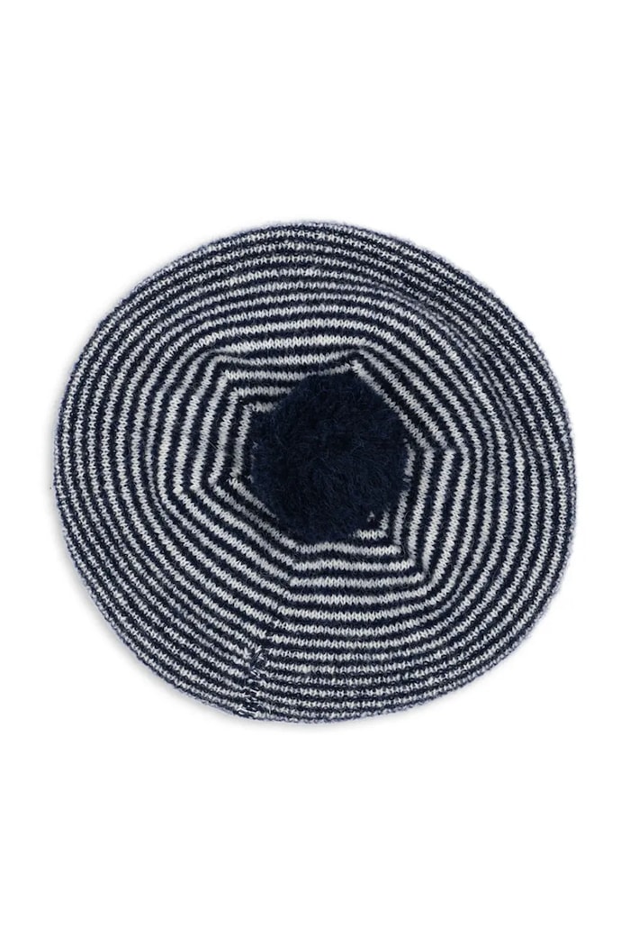 Konges Sløjd beret dziecięcy BERLE KNIT BERET pozostałe granatowy KS103716.9BYA