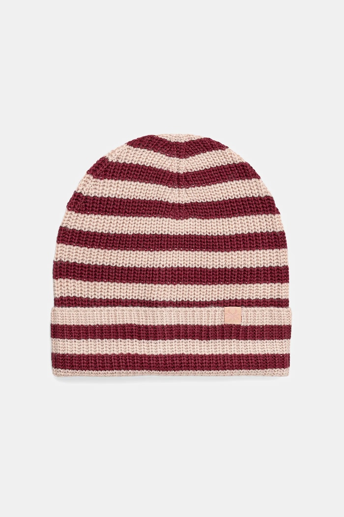 United Colors of Benetton czapka dziecięca pozostałe bordowy 1370QA015.G.seasonal