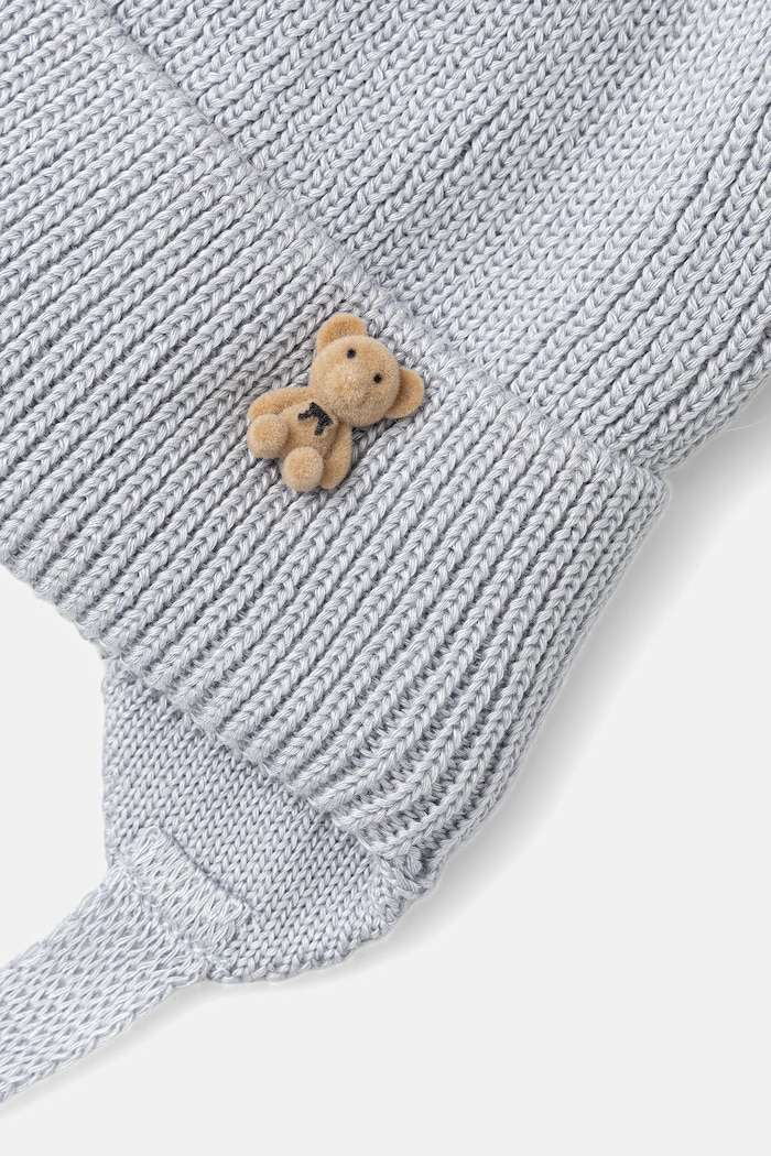 Detská čiapka Jamiks JEAN IIA JEAN.ba.IIA.Na.JZI206.K sivá AW25