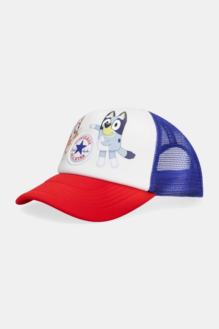Detská baseballová čiapka Converse Rozprávkové postavičky biela MA5723