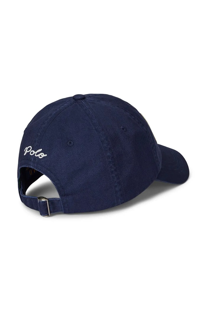 Polo Ralph Lauren čiapka so šiltom pánska bavlnená 710972675 tmavomodrá AW25