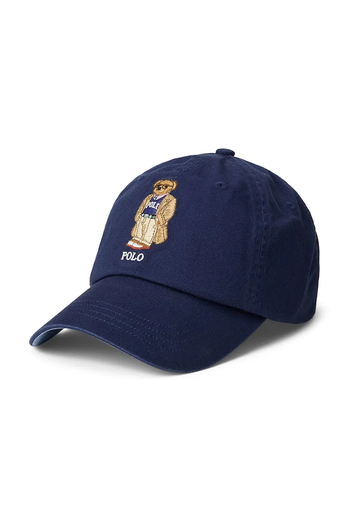 Polo Ralph Lauren cotton baseball cap Cls Sprt cotton navy 710972684