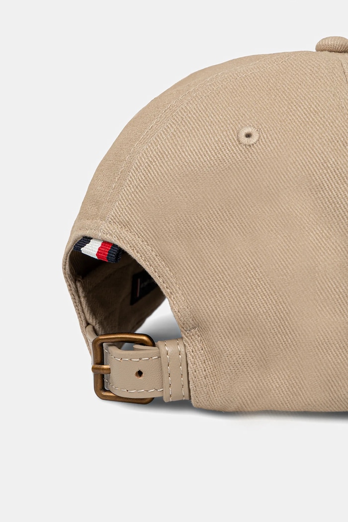 Accesorii Tommy Hilfiger șapcă de baseball din bumbac AM0AM13562 bej