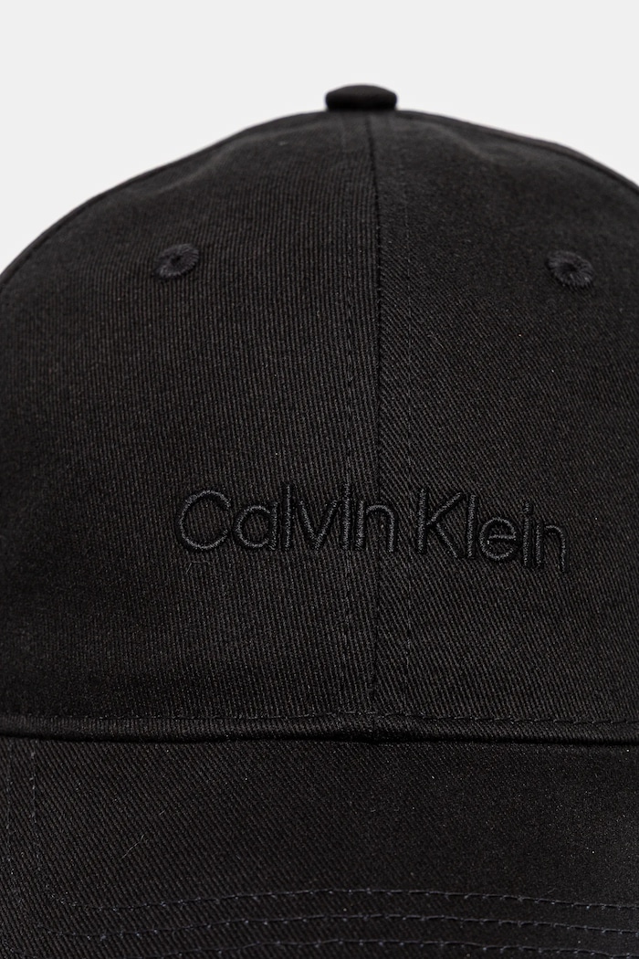 Calvin Klein Czapka bejsbolówka męska bawełniana LV04D5003G czarny SS26