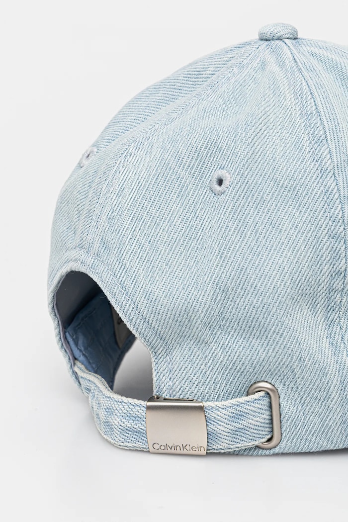 Akcesoria Calvin Klein czapka z daszkiem bawełniana LV04G5068G niebieski