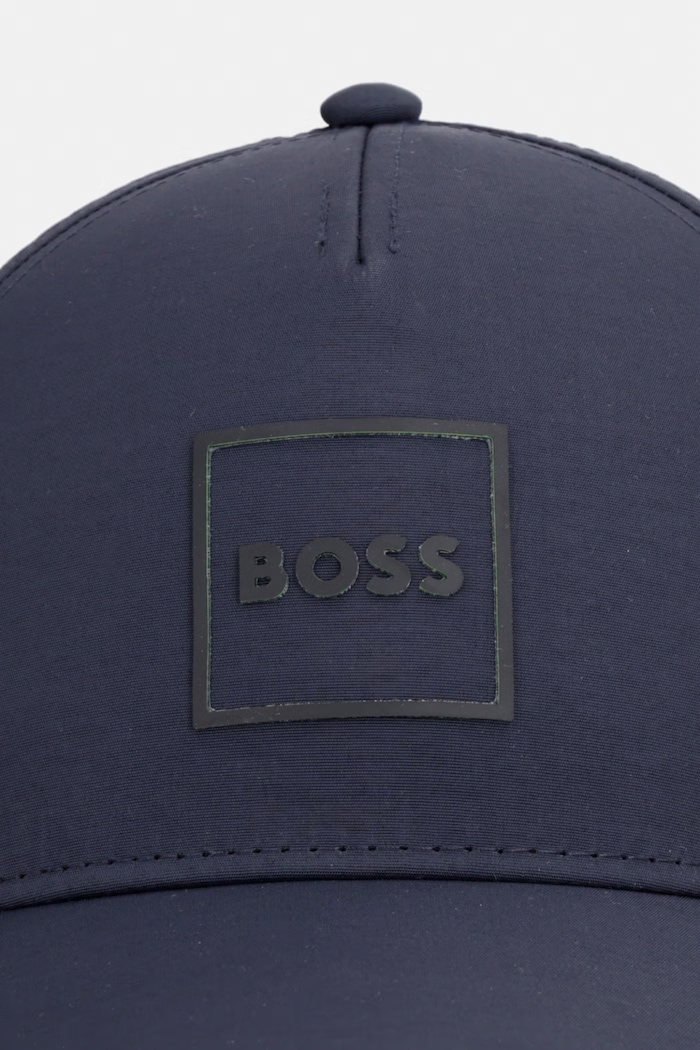 BOSS Green čiapka so šiltom pánska Pyer 50544406 tmavomodrá SS26