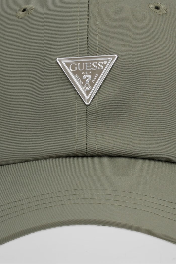 Guess șapcă M4BZ23.WGJP2 verde SS26