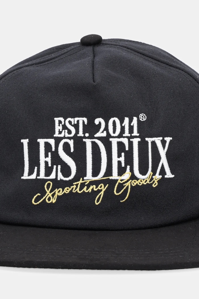 Les Deux czapka z daszkiem Allen 1000174 czarny AW25