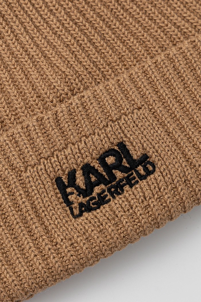 Doplnky Čiapka s prímesou vlny Karl Lagerfeld 554305.805601 zelená
