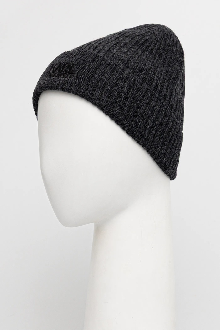 Karl Lagerfeld Czapka z dodatkiem wełny 554305.805601 szary AW25