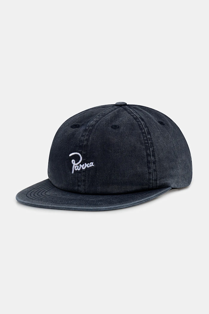 Кепка by Parra Signature 6 panel хлопок тёмно-синий 54470