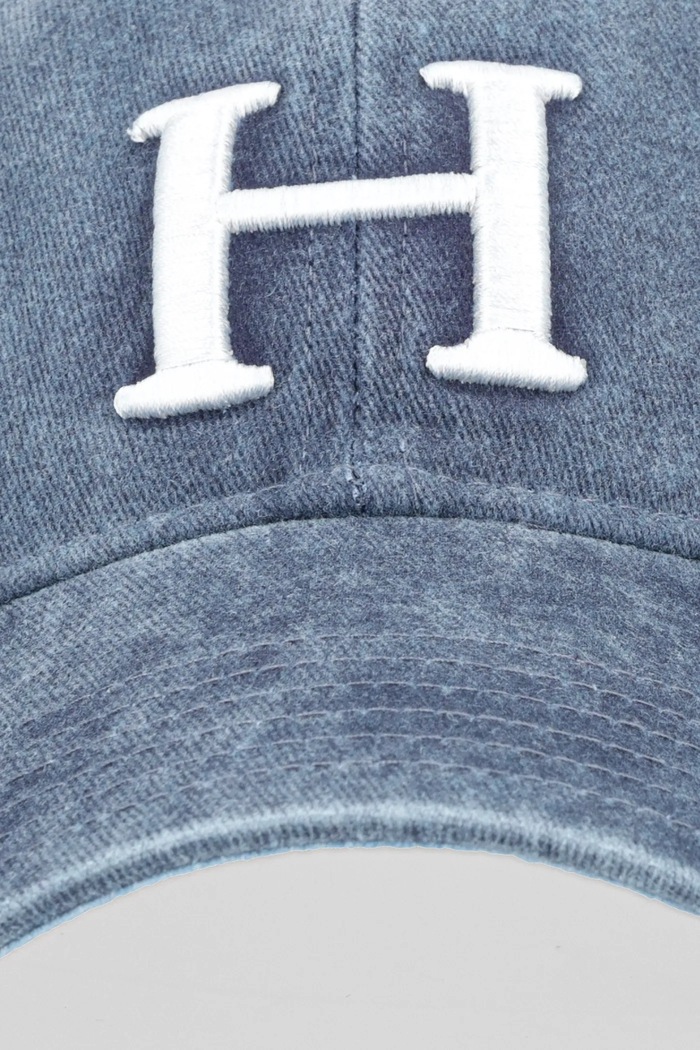 Hackett London șapcă de baseball din denim HM042654 bleumarin AW25