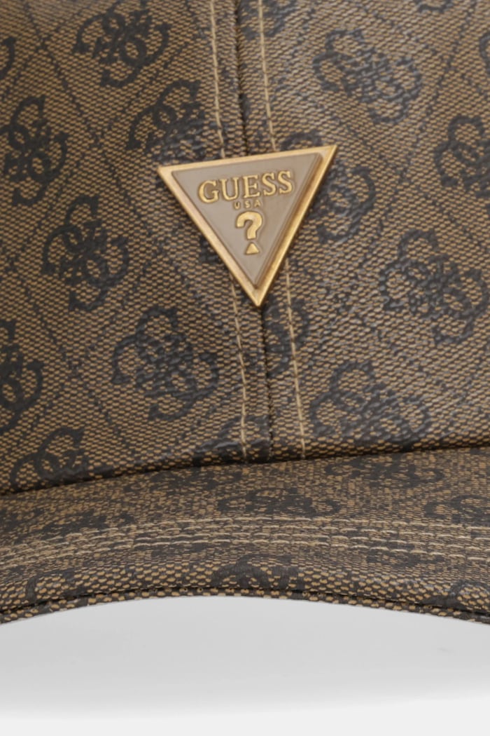 Kapa sa šiltom Guess MILANO AM9546.POL01 smeđa AW25