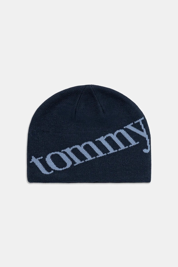 Tommy Jeans sapka vékony sötétkék AM0AM13798