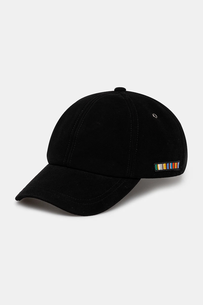 Semiš šilt kapa Paul Smith črna M1A.987DT.T660