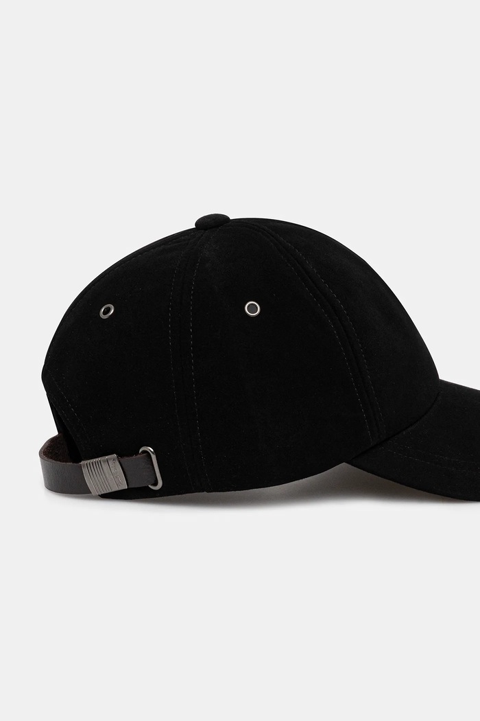 Dodatki Semiš šilt kapa Paul Smith M1A.987DT.T660 črna