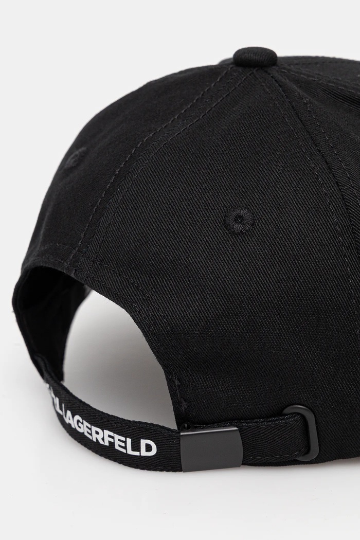 Doplnky Bavlnená šiltovka Karl Lagerfeld 554101.805640 čierna
