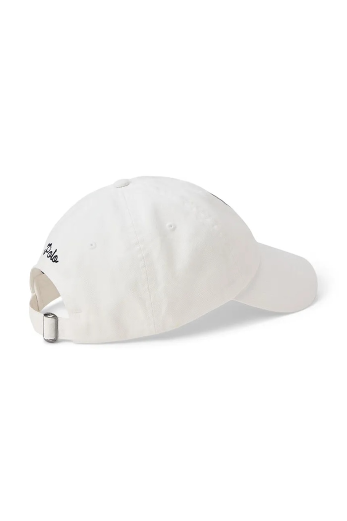 Βαμβακερό καπέλο του μπέιζμπολ Polo Ralph Lauren 710981743 λευκό AW25