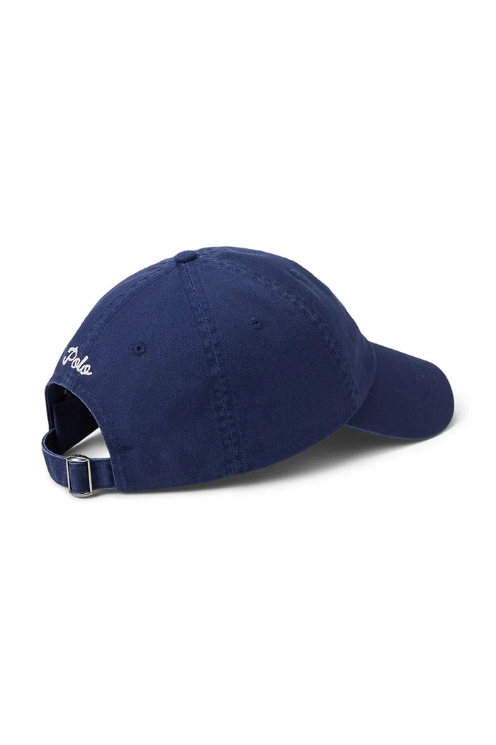 Bavlnená šiltovka Polo Ralph Lauren 710982058 tmavomodrá AW25