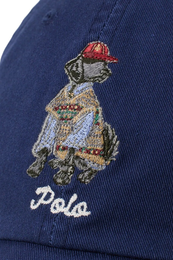 Bavlnená šiltovka Polo Ralph Lauren tmavomodrá 710982058