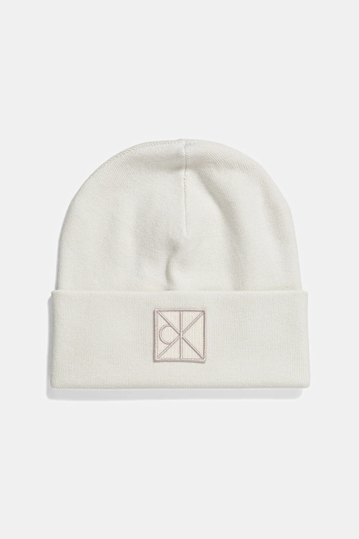 Calvin Klein pălărie si eșarfă LV04D0007G bej AW25