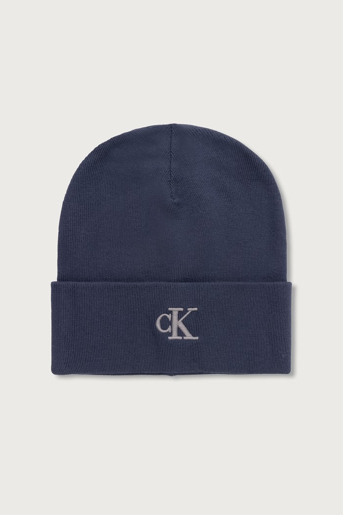 Calvin Klein Σκούφος ανδρικός σκούρο μπλε LV04D8020G