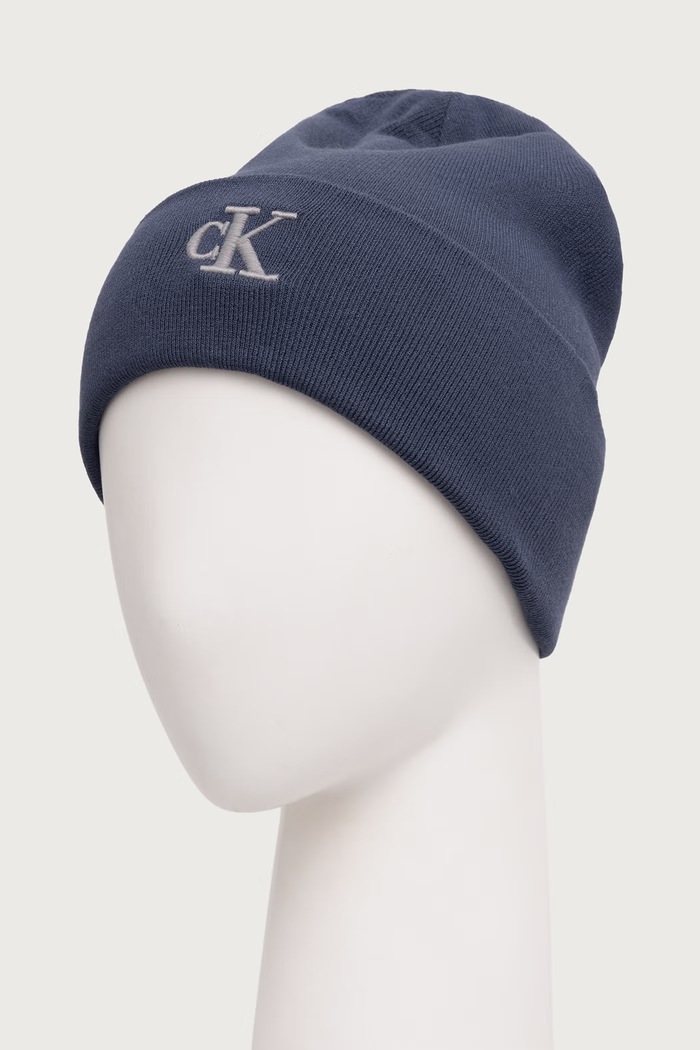 Calvin Klein Σκούφος ανδρικός LV04D8020G σκούρο μπλε AW25