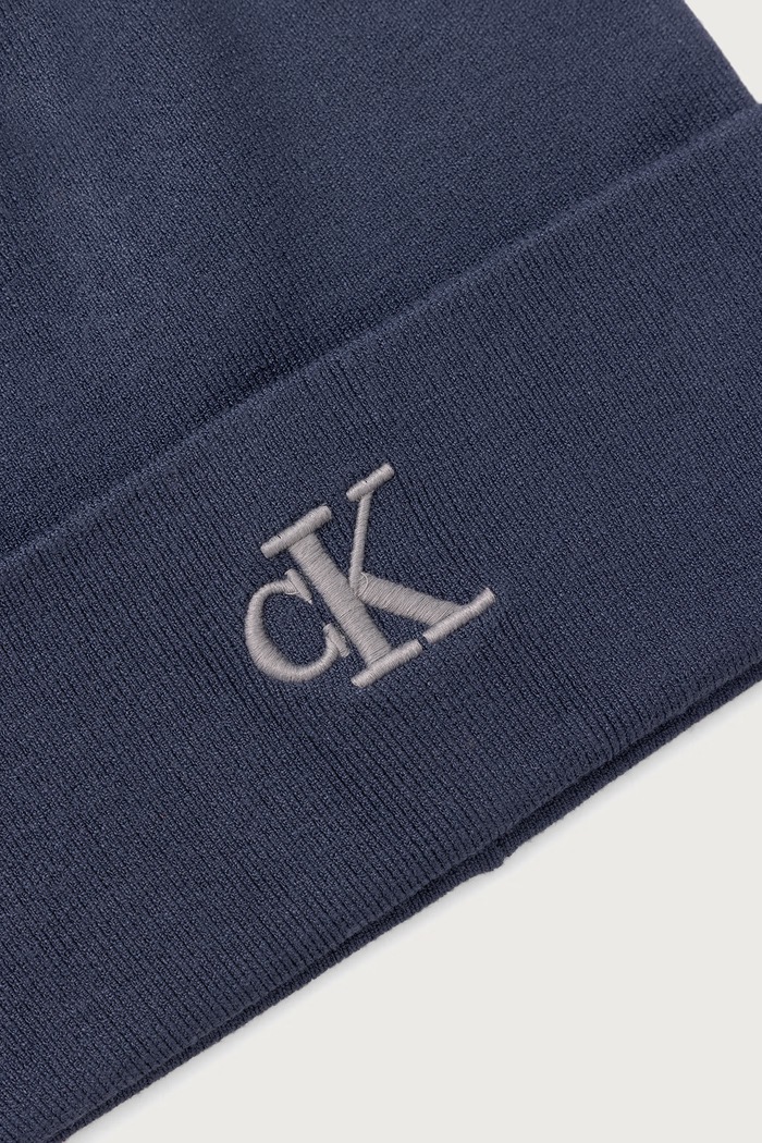 Αξεσουάρ Calvin Klein Σκούφος ανδρικός LV04D8020G σκούρο μπλε