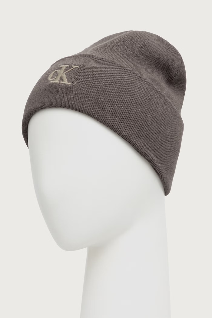 Calvin Klein Σκούφος ανδρικός LV04D8020G καφέ AW25