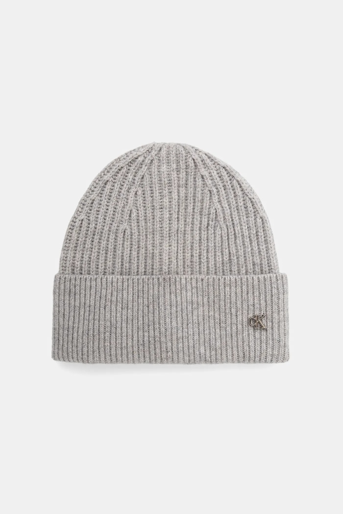 Calvin Klein căciulă de lână LV04D8032G gri AW25