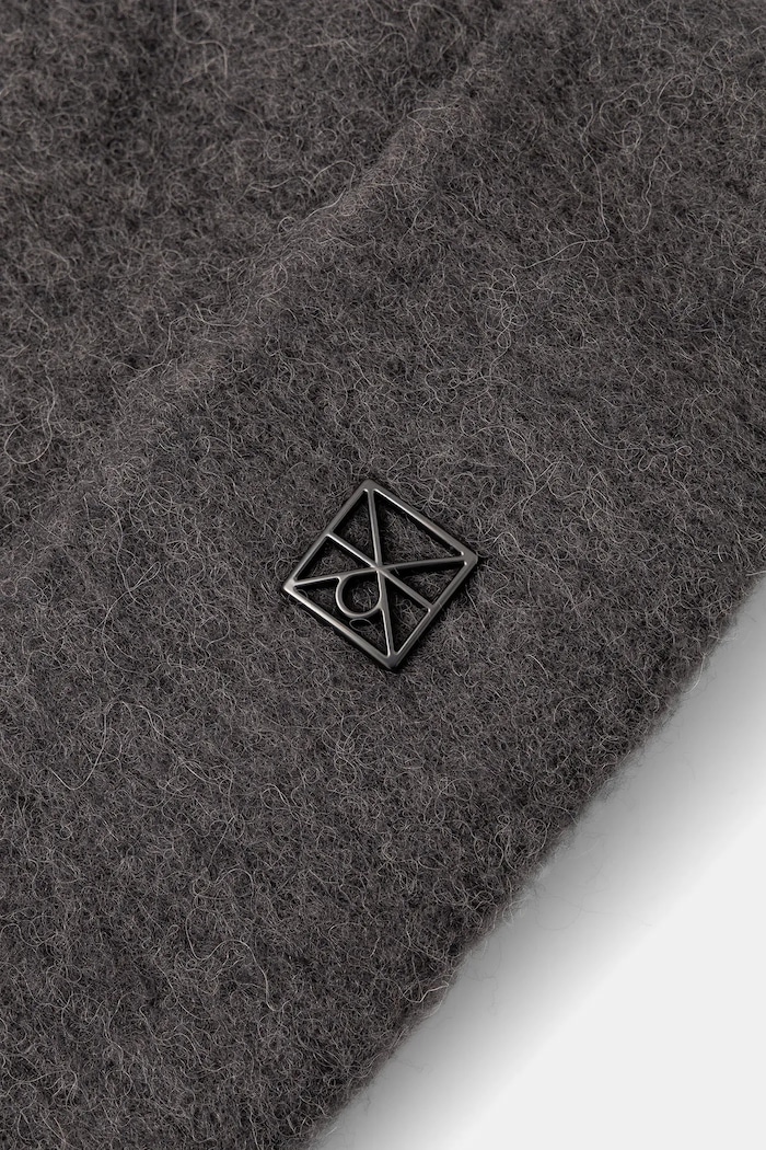 Doplnky Čiapka s prímesou vlny Calvin Klein LV04D8067G sivá