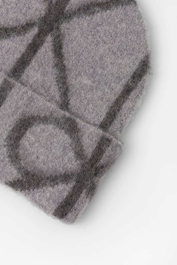 Doplnky Čiapka s prímesou vlny Calvin Klein LV04D8071G sivá