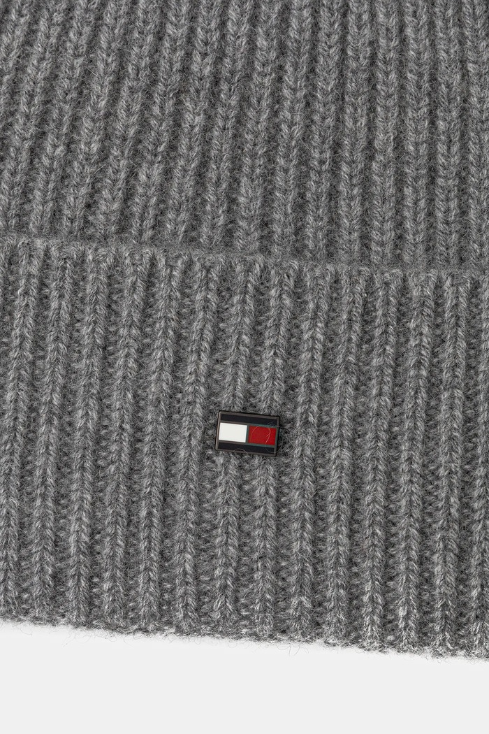 Doplnky Kašmírová čiapka Tommy Hilfiger AM0AM13586 sivá