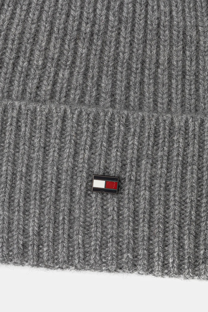 Doplnky Kašmírová čiapka Tommy Hilfiger AM0AM13586 sivá