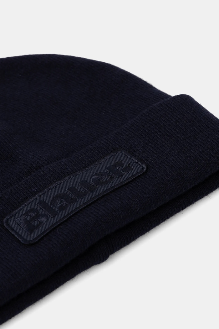 Blauer czapka z wełną CHESHIRE BLUA05299 granatowy AW25
