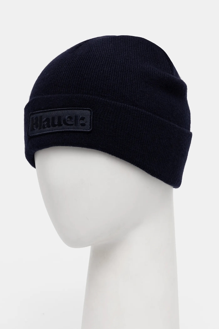Akcesoria Blauer czapka z wełną CHESHIRE BLUA05299 granatowy