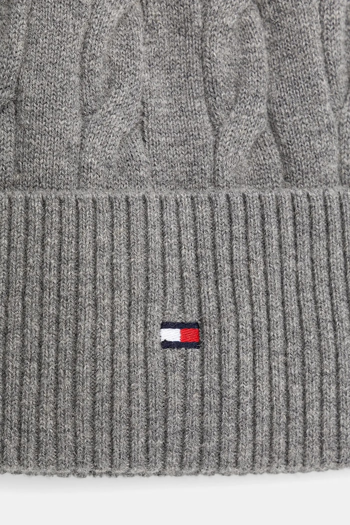 Kapa z dodatkom volne Tommy Hilfiger AM0AM13588 siva NC25