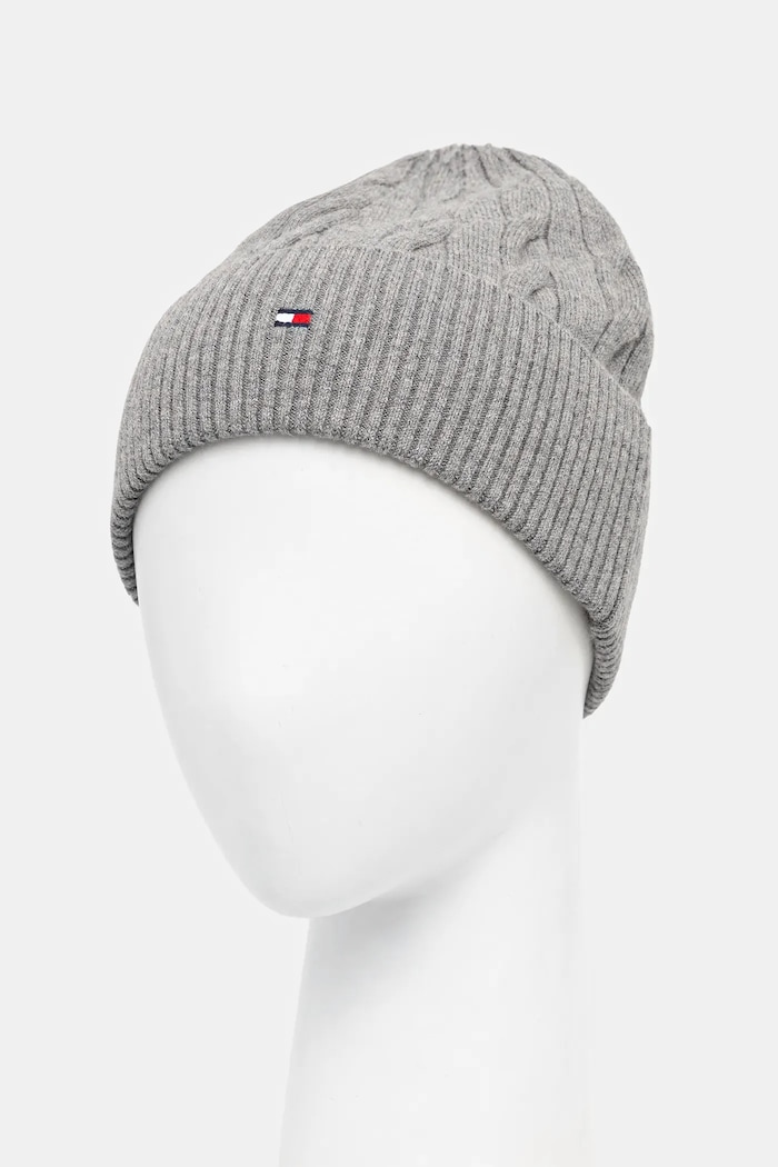 Dodatki Kapa z dodatkom volne Tommy Hilfiger AM0AM13588 siva