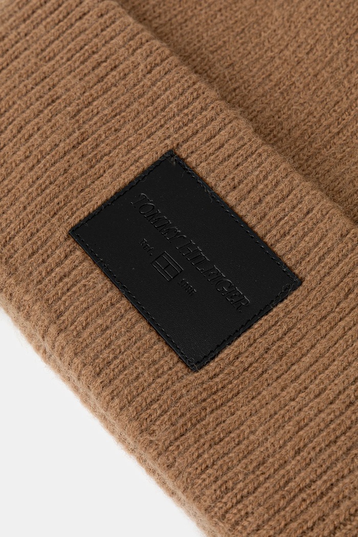 Accesorii Tommy Hilfiger căciulă de lână AM0AM13590 maro