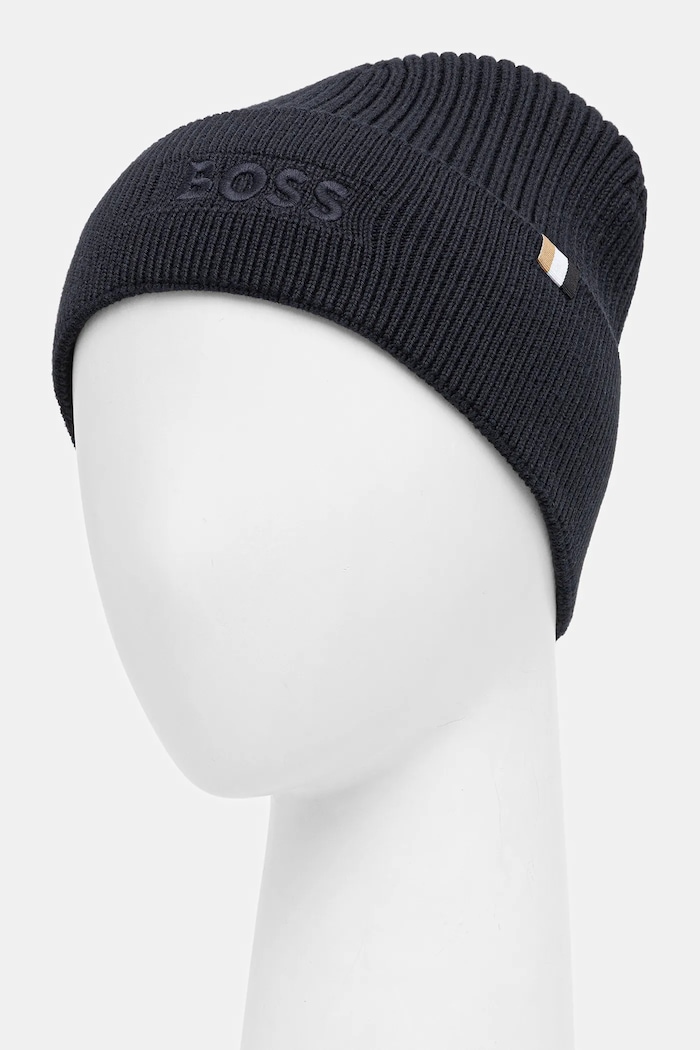 BOSS Căciulă Magico_R_Hat 50522427 bleumarin AW25