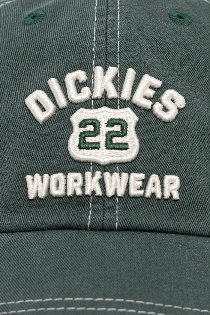 Bavlněná baseballová čepice Dickies zelená DK0A87N9