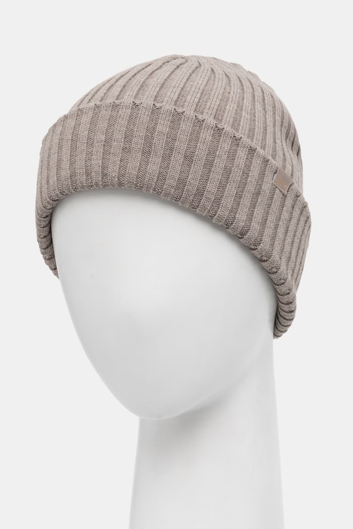 Paul&Shark czapka beanie męska wełniana 99311018 beżowy AW25