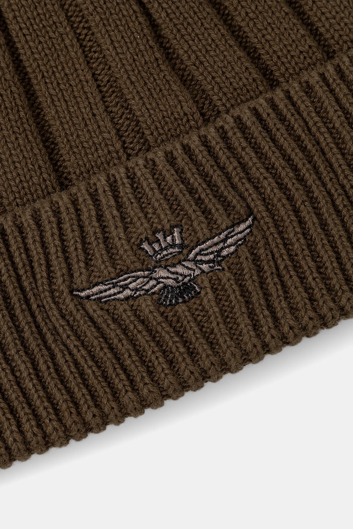 Bavlnená čiapka Aeronautica Militare CU0063UL00485 zelená AW25
