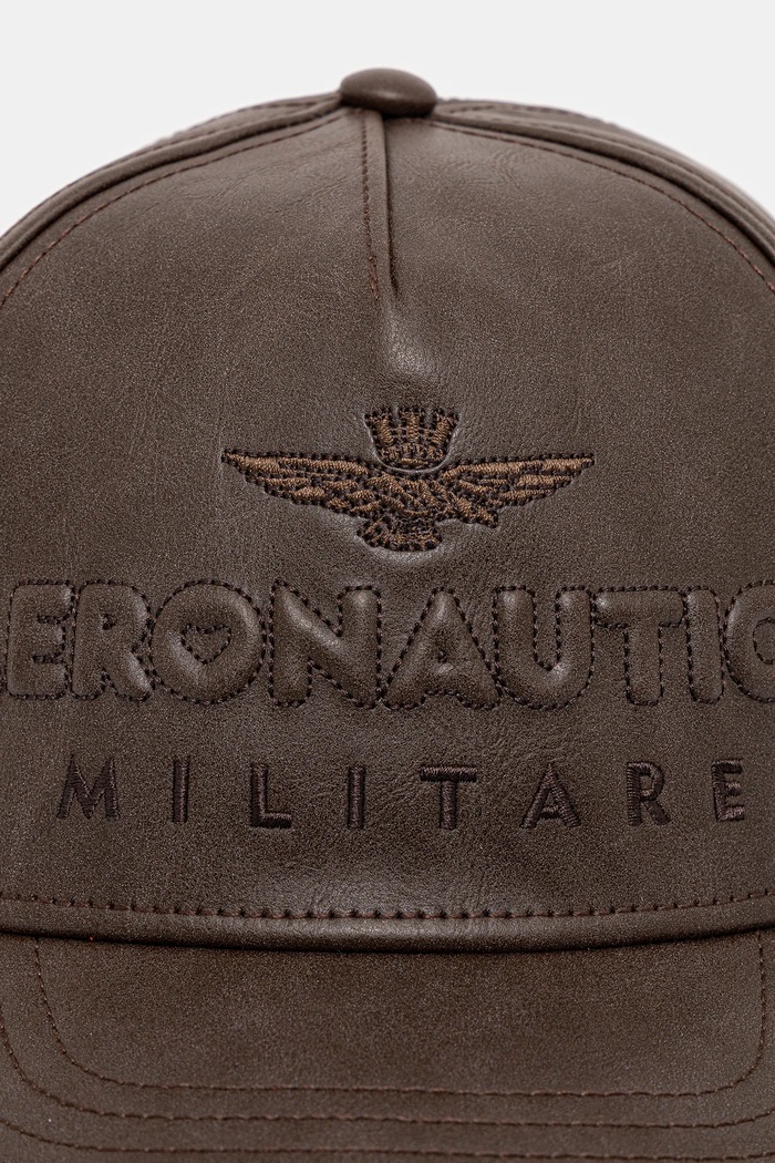 Aeronautica Militare șapcă HA1191DCT03415 maro AW25